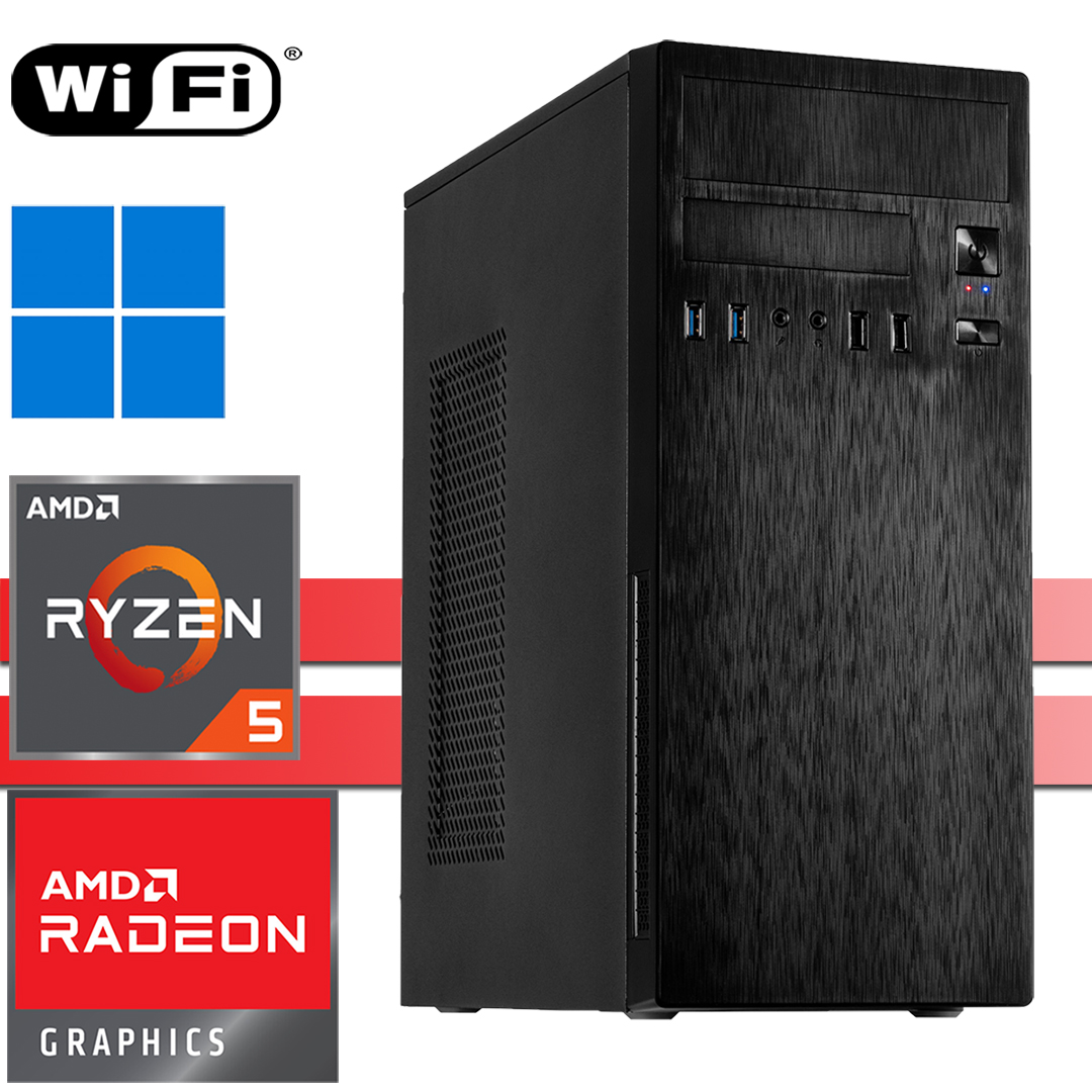 X-HARDWARE Ryzen │ 5600G │ 6x │ 32GB RAM │ 1TB NVMe