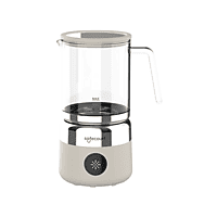 MediaMarkt Safecourt Kitchen Glazen Melkopschuimer Beige aanbieding