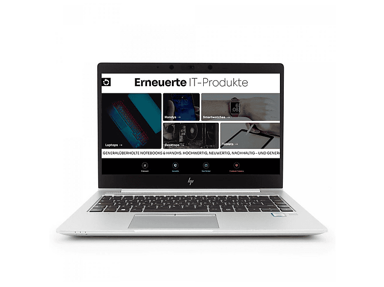 HP EliteBook 840 G5 | SG-B, Notebook, mit 14 Zoll Display, Intel® Core™ i5,i5-8250U Prozessor, 16 GB RAM, 1 TB mSSD, Intel® UHD Graphics, Silver, Windows