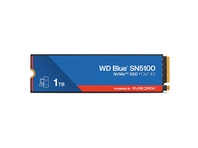 WESTERN DIGITAL WDS100T5B0E-00CPE0, 8 GB, SSD, 0 Zoll, intern