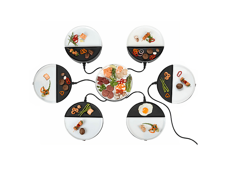 BOURGINI Chefs dinner party Gourmet – Wit/Zwart