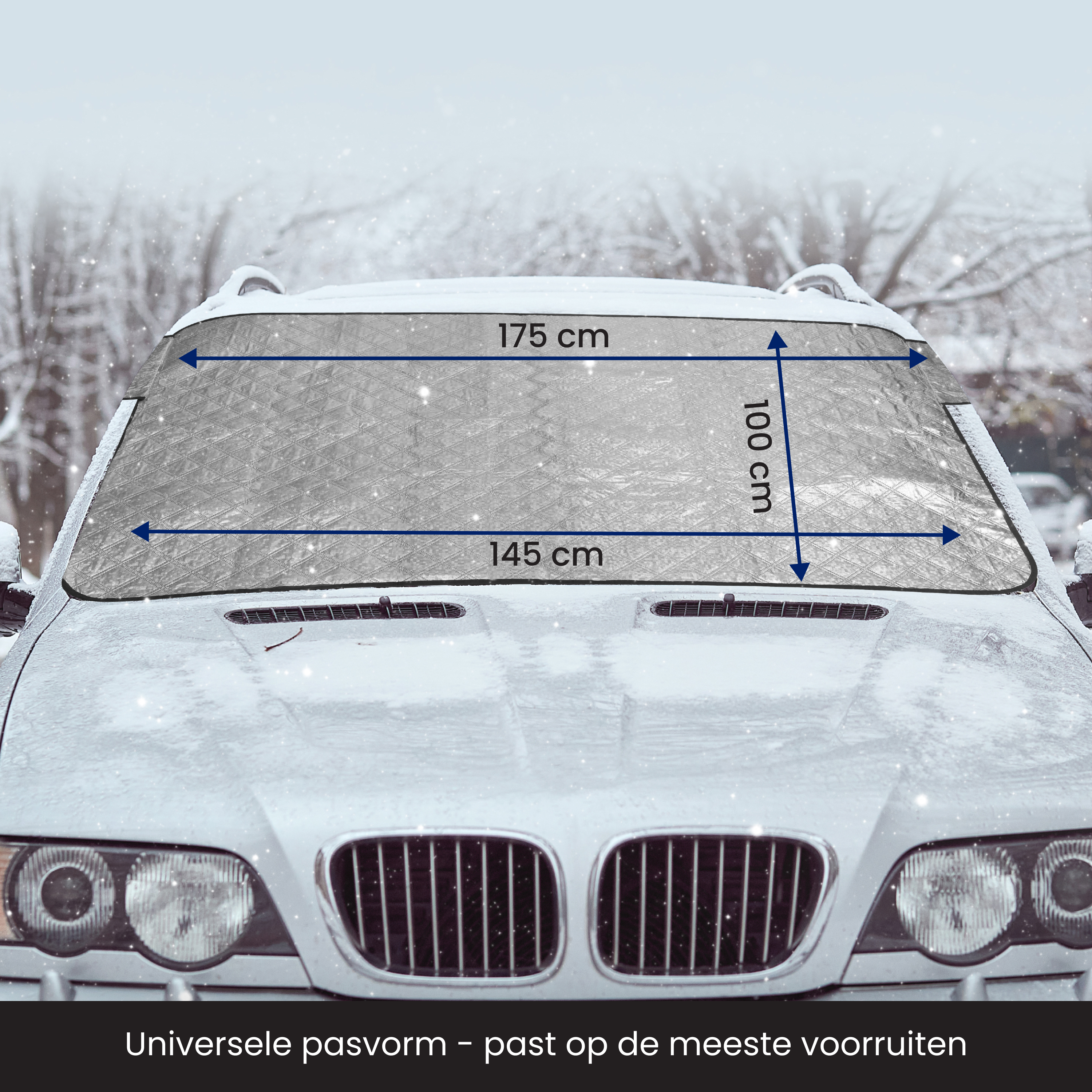 Voorruitafdekking voor Mini Countryman One/Cooper/Cooper S, Anti Vries Deken Auto Voorruitafdekking Winter Voorruitafdekking Auto Winter Anti Sneeuw Vorst Ijs Warmte