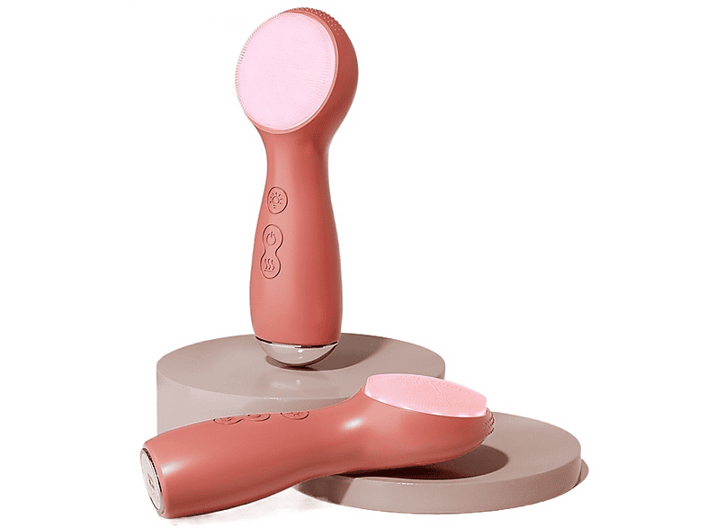 SYNTEK 7-in-1 mit LED-Lichttherapie Gesichtsreinigungsgerät Rot ...