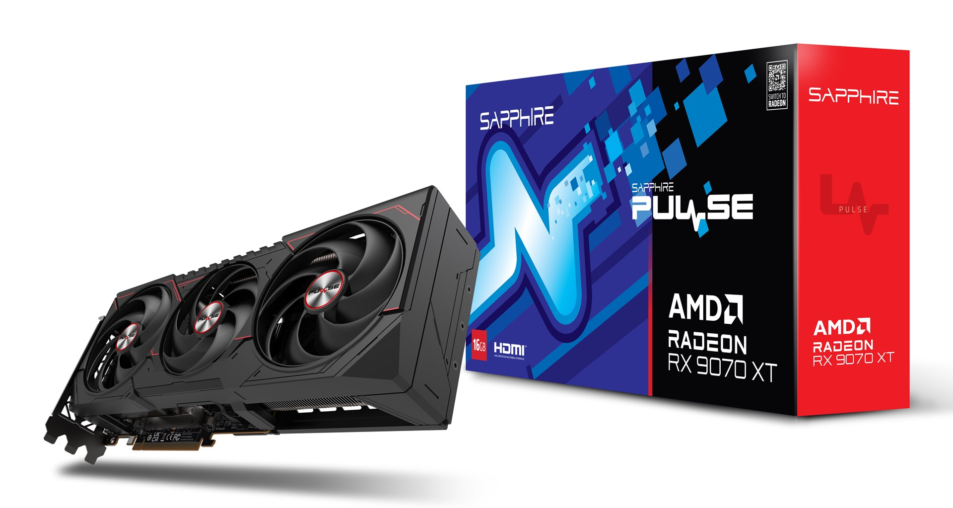 Karta graficzna SAPPHIRE PULSE Radeon RX 9070 XT | MediaMarkt