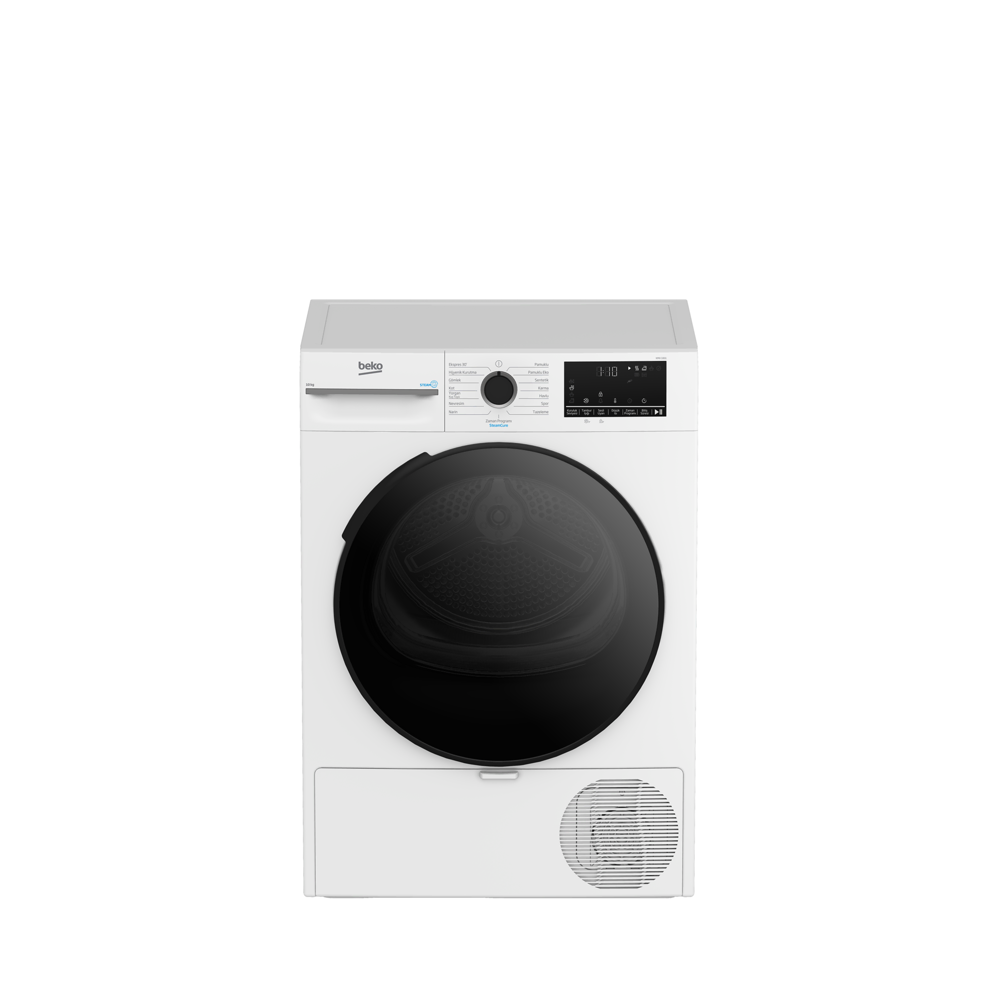 BEKO KMX 1001 E Enerji Sınıfı 10 kg Isı Pompalı Kurutucu Beyaz