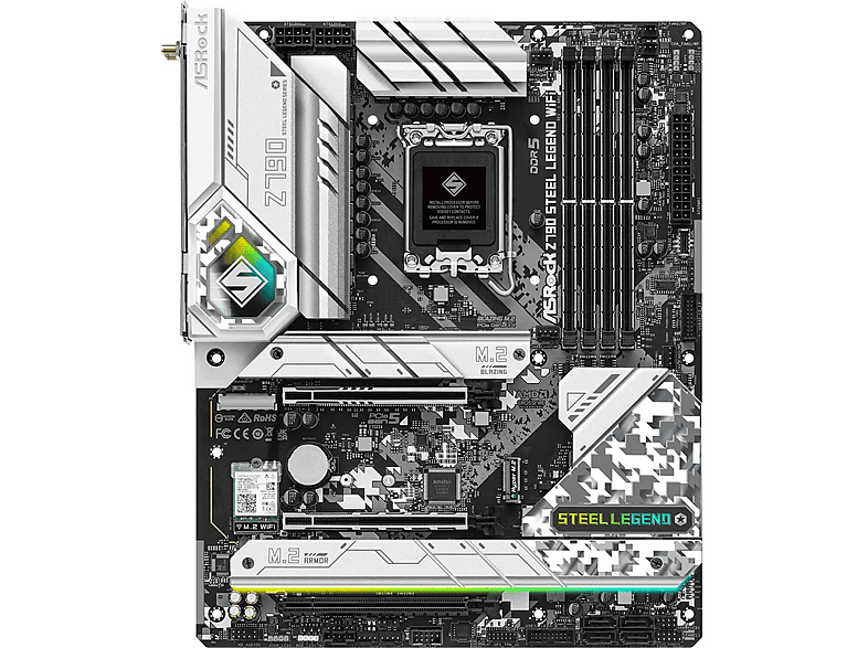 ASROCK Z790 Steel Legend WiFi Mainboard darkslategray