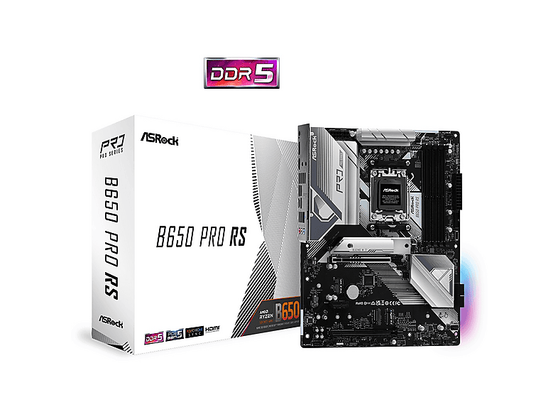 ASROCK B650 Pro RS Mainboard darkslategray