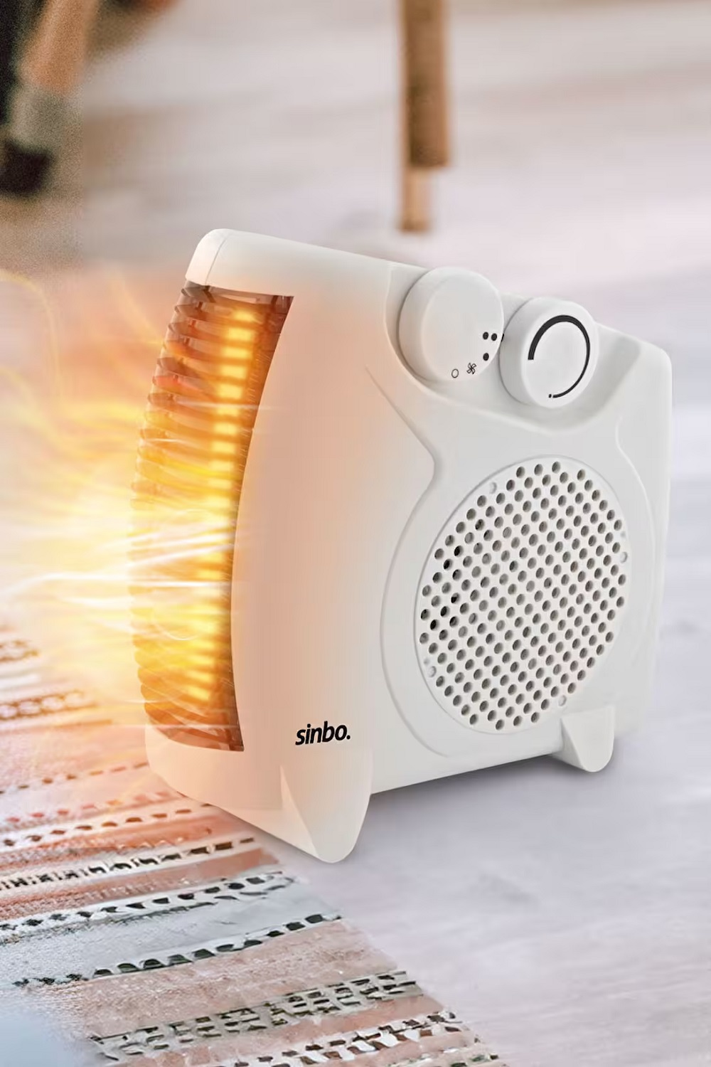 SINBO SFH-6940 2000 W Fanlı Isıtıcı Beyaz