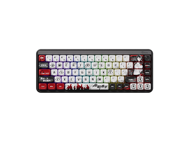 AKKO JIN01 The King’s Avatar – Ye Xiu RGB  Hotswap Mekanik Bluetooth Gaming Klavye Gri
