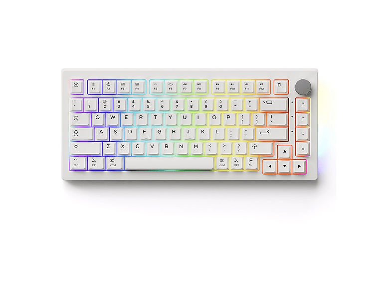AKKO 5075B Plus Air RGB  Hotswap Mac Uyumlu Mekanik Kablolu Gaming Klavye Beyaz