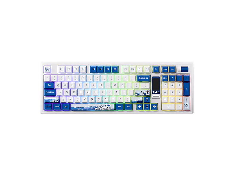 AKKO 5098B Plus Santorini RGB Hotswap Mekanik Bluetooth Gaming