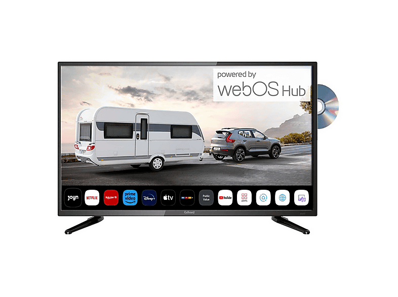 GELHARD GTV2756 LED TV (27 Zoll / 60 cm, Full-HD, SMART TV)