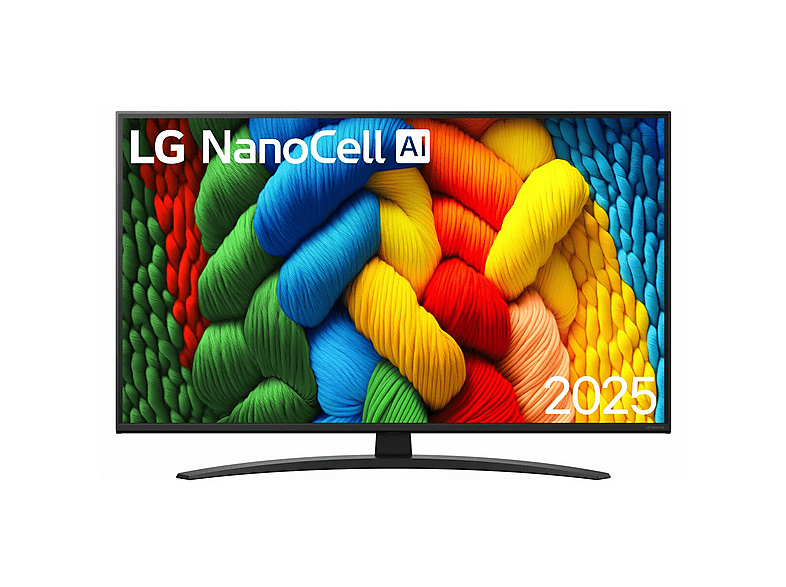 LG 43NANO81A6A 43NANO81A6A Monitore (Flat, 43 Zoll / 109,2 cm, UHD 4K, SMART TV)