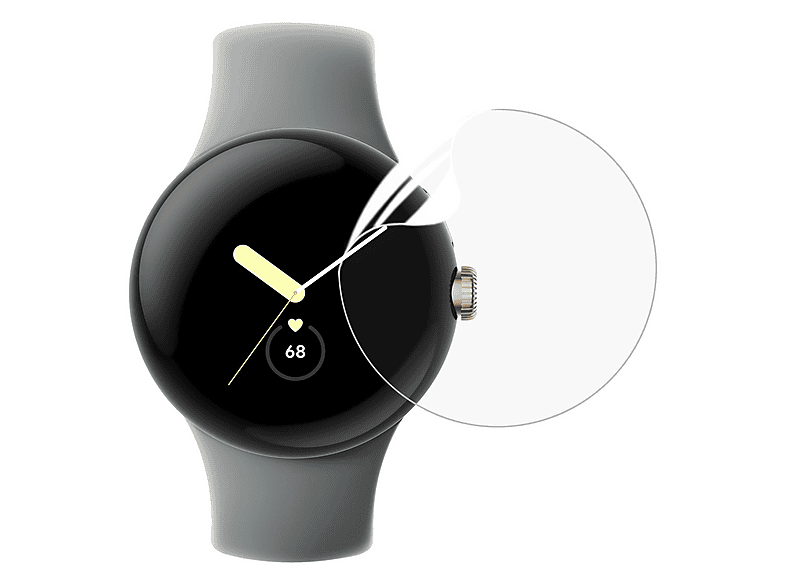 WIGENTO Hydrogel Schutz Folie Schutzglas (für Google Pixel Watch 4 41mm)