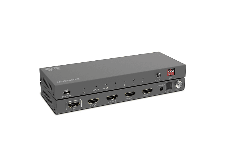 MARMITEK Split 814 Pro – Toslink splitter | HDMI-splitter met audio ...