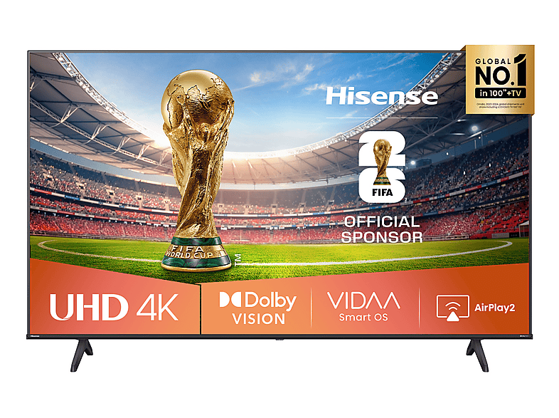 HISENSE 50A6Q TV LED 50" (Flat, 50 Zoll / 127 cm, UHD 4K, SMART TV)