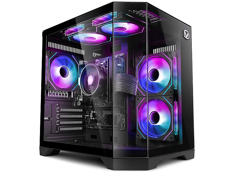 VIBOX I-500, Gaming PC mit AMD Ryzen™ 3 4 Prozessor, 16 GB RAM, 1 TB SSD, AMD Radeon™ RX Vega 8, Windows 11 Home