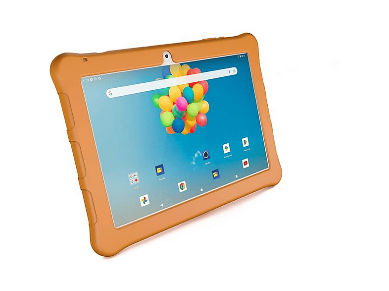 Custodia Protettiva Con Supporto Per Tablet Archos Core 101 3G/4G - Pieghevole, Portadocumenti, Nero