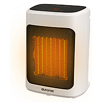 MediaMarkt AURONIC AU3482 - Ventilatorkachel Digitaal - Draagbaar - 2000W Elektrische Kachel Wit aanbieding