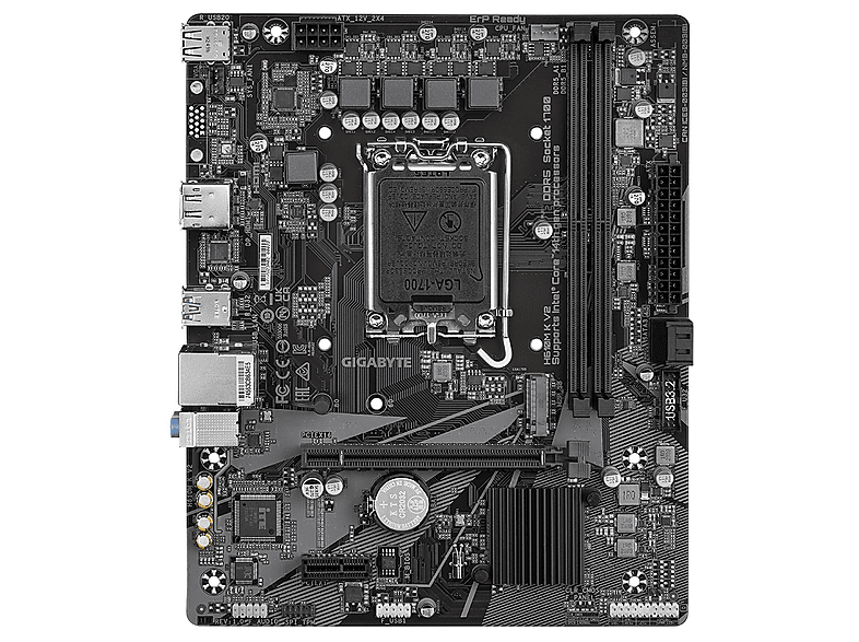 GIGABYTE H610M K V2 LGA1700 Intel H610 DDR5 Micro ATX Anakart