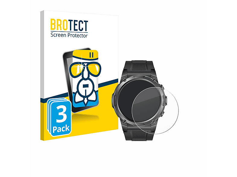 BROTECT AirGlass Schutzglas (3 Stück) – Für Graupner MZ-32 (3.Gen) – Kratzfest (9H), Anti-Fingerprint, Made In Germany