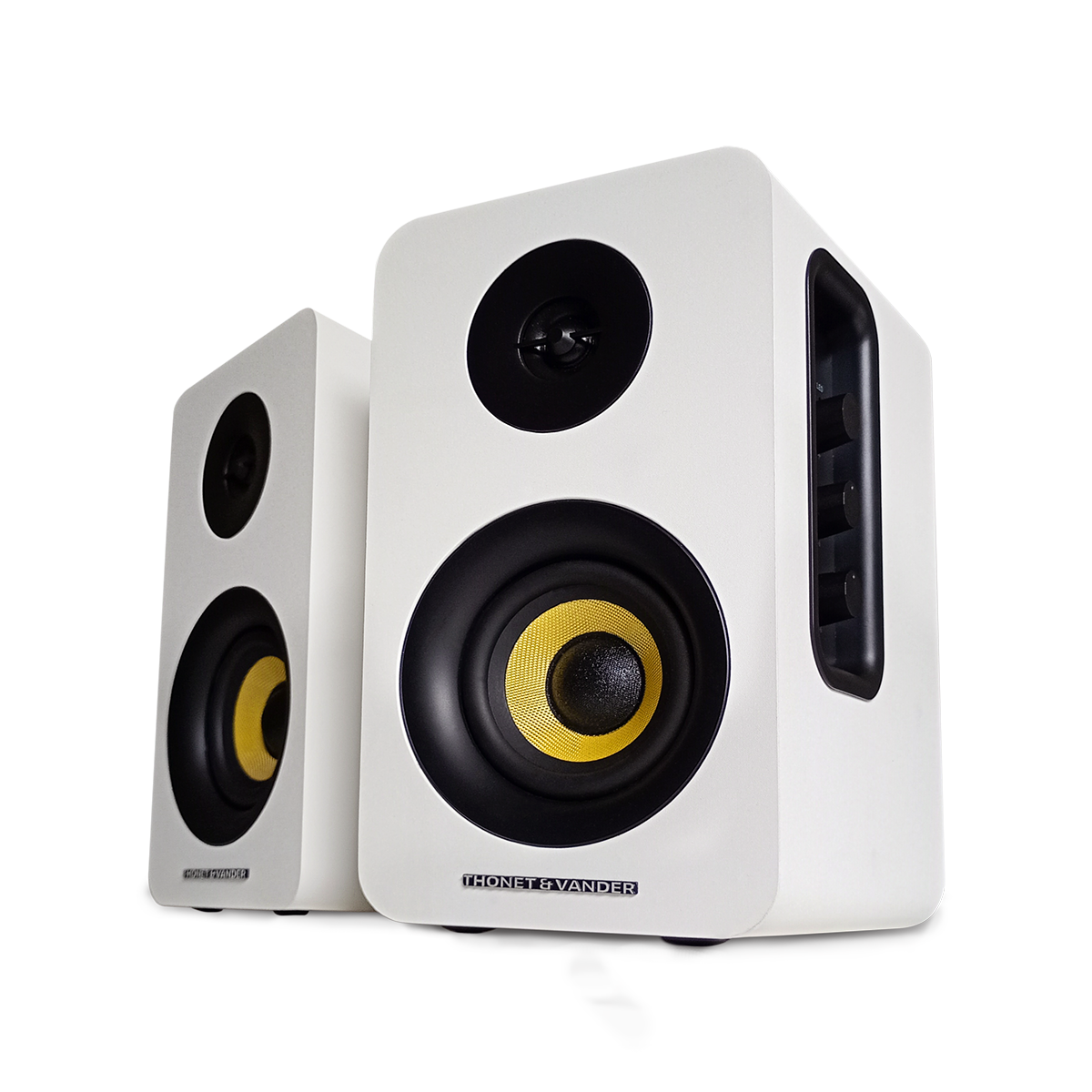 THONET & VANDER Kumpel HK096- 03677 50W RMS  2.0, 5.0 RCA Optik Bluetooth Hoparlör Beyaz