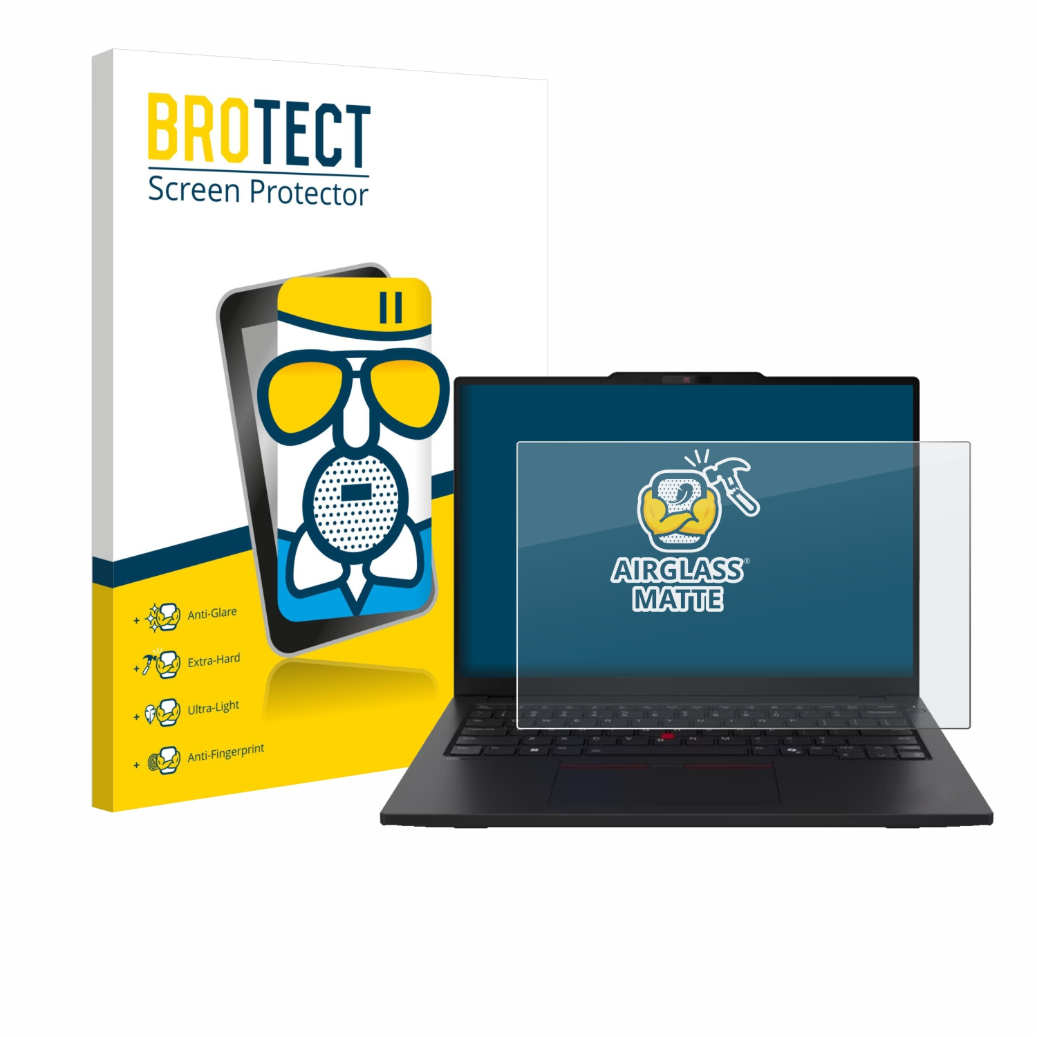 BROTECT Schutzglas Für Lenovo ThinkPad L13 - Ultra Kratzfest Mit 9H Härte