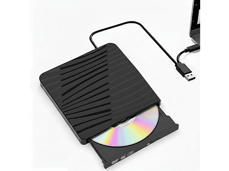 DEBUY Dual-Anschluss USB-C & USB 3.0 extern CD/DVD Brenner