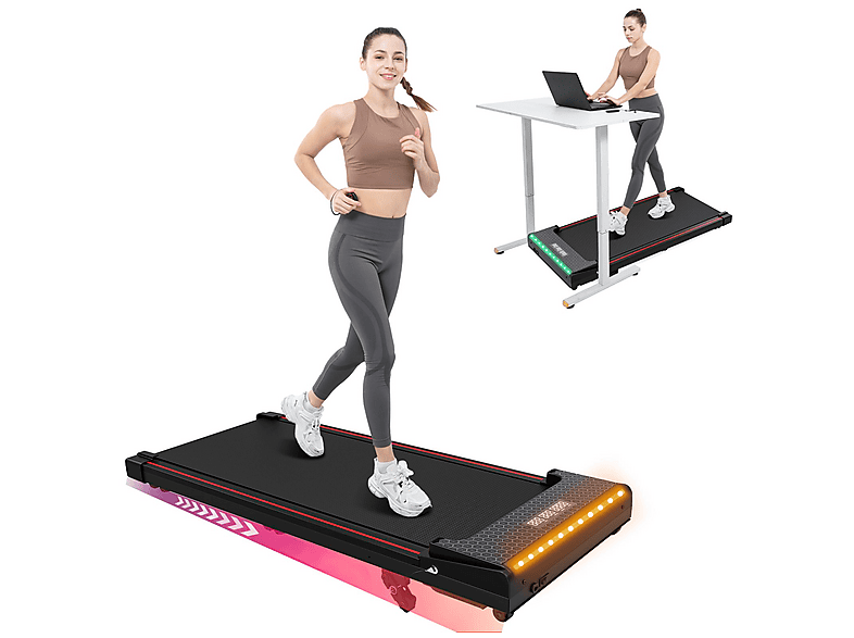 Cinta De Correr Walking Pad - 5% Inclinación Treadmill Andar Caminadora Electrica Para Casa Magnético Caminar Passadeira Maquina Escritorio For Home Oficina Cintas Andadora Estera 6KM/H
