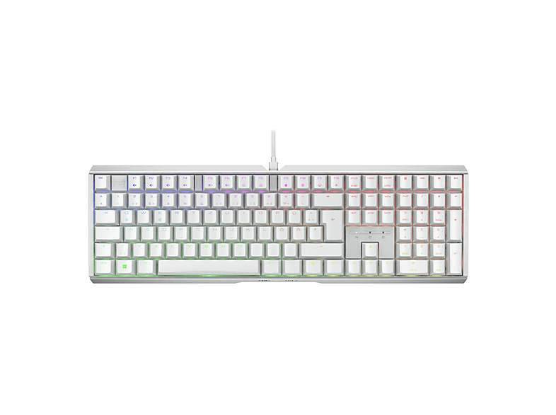 Gaming toetsenbord, USB, RGB, MX2A BRUIN, zwart, DE