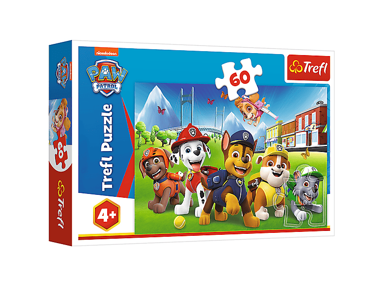 Puzzle | TREFL Paw Patrol Puzzle 60, edad recomendada: 4 año(s ...