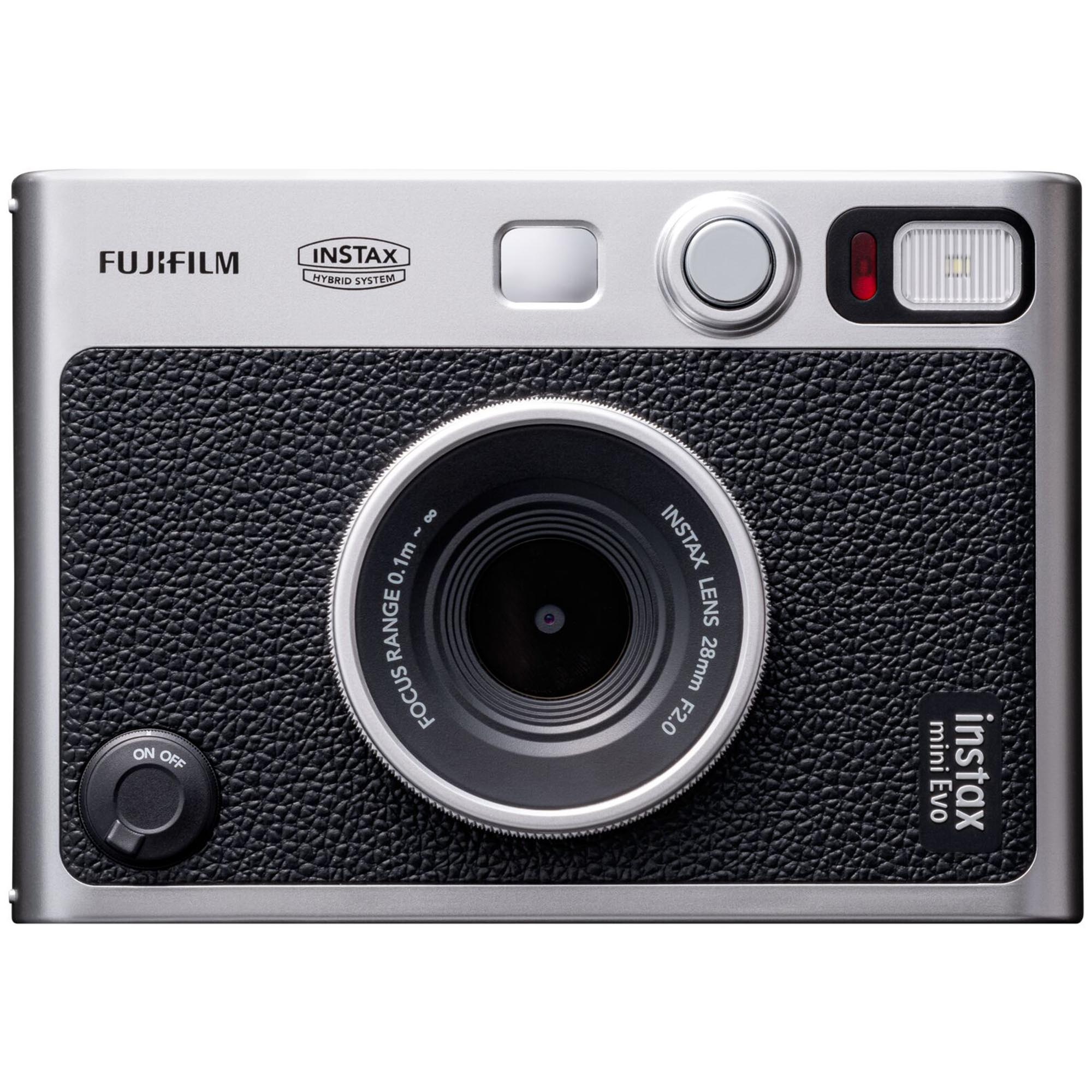 FUJIFILM Instax Mini Evo 20'li Film ve Fotoğraf Makinesi Siyah