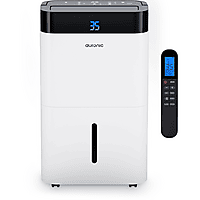 MediaMarkt AURONIC Best Plus Series - 12L per dag - Wasdroog functie Luchtontvochtiger en luchtreiniger Wit aanbieding