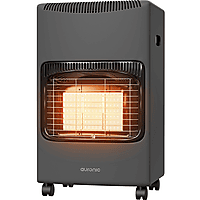 MediaMarkt AURONIC AU3218 - Mobiele Gaskachel - Tot 60m2 Gas Heater Grijs aanbieding