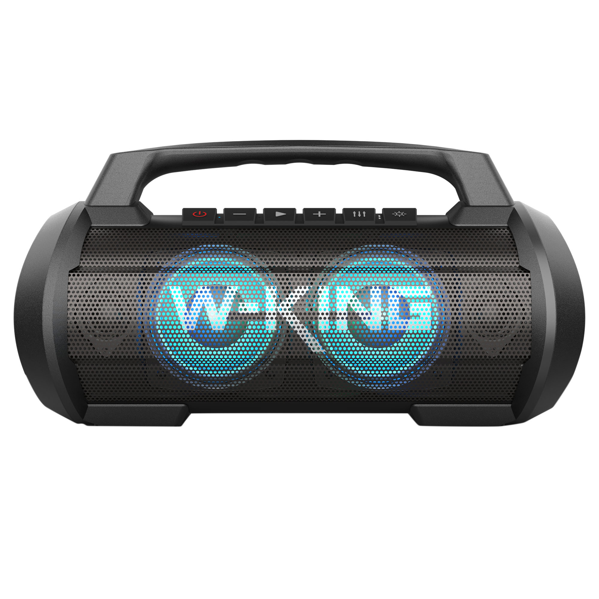 W-KING D10 70W Partybox Ultra Bass Taşınabilir Hoparlör Siyah