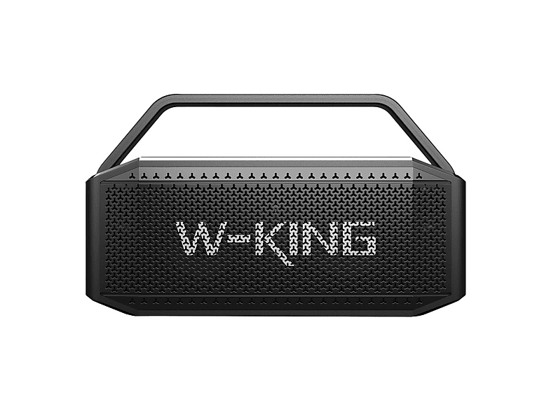 ma W-KING D9-1 60W Ultra Bass Boombox Taşınabilir Hoparlör Siyah
