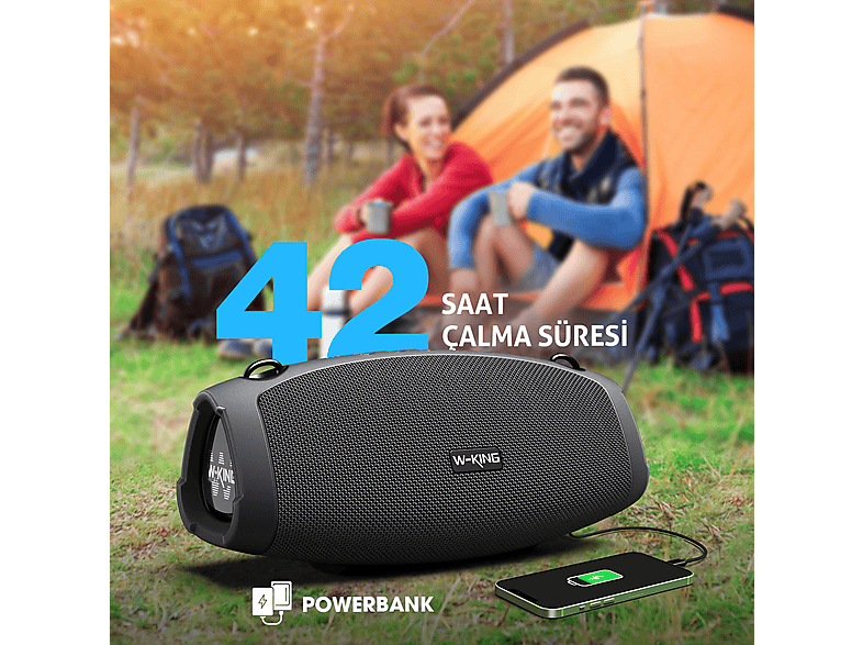 W-KING X10 Bluetooth Hoparlör 120W Xtreme Ultra Bass Taşınabilir