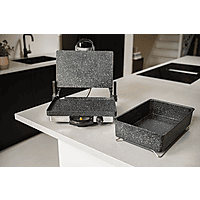 MediaMarkt KADOLAND Multi Grill + Braadpan Multi Grill RVS aanbieding