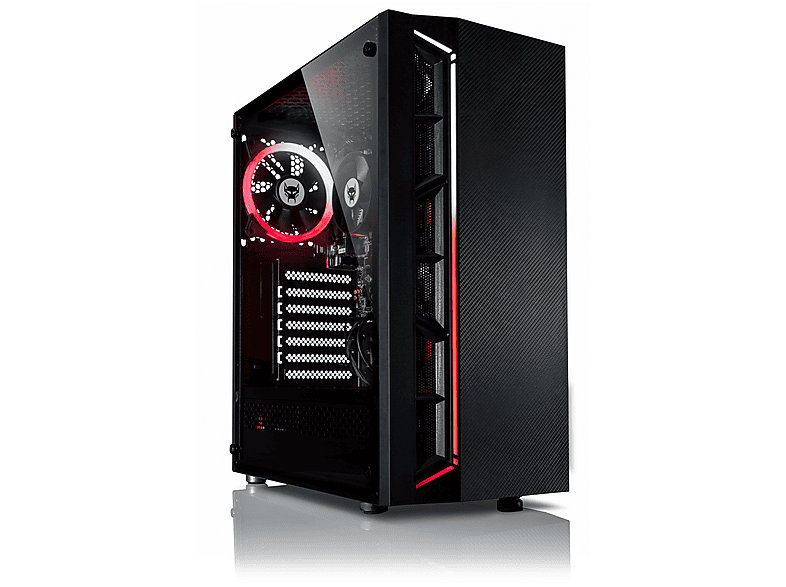 BEASTCOM Q3 | Essential Gaming, Gaming-PC mit AMD Ryzen™ 5, 16 GB RAM, 1 TB SSD, AMD, AMD Radeon™ RX Vega, Windows 11 Pro