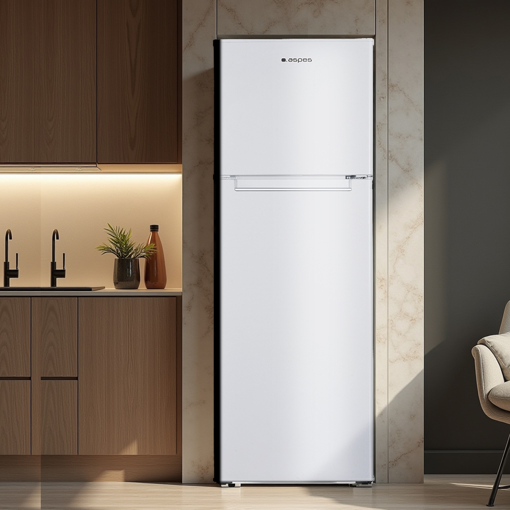Frigorífico dos puertas | ASPES AF17601E, Altura 1720 mm