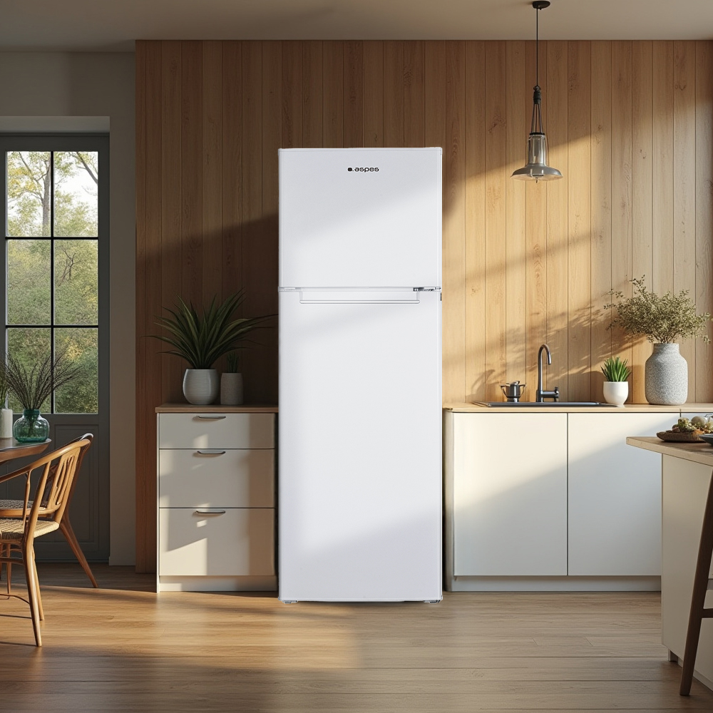 Frigorífico dos puertas | ASPES AF17601E, Altura 1720 mm