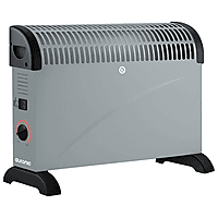 MediaMarkt AURONIC AU3527 - Elektrische kachel - 3 warmtestanden - 2000W Convectorkachel Grijs aanbieding