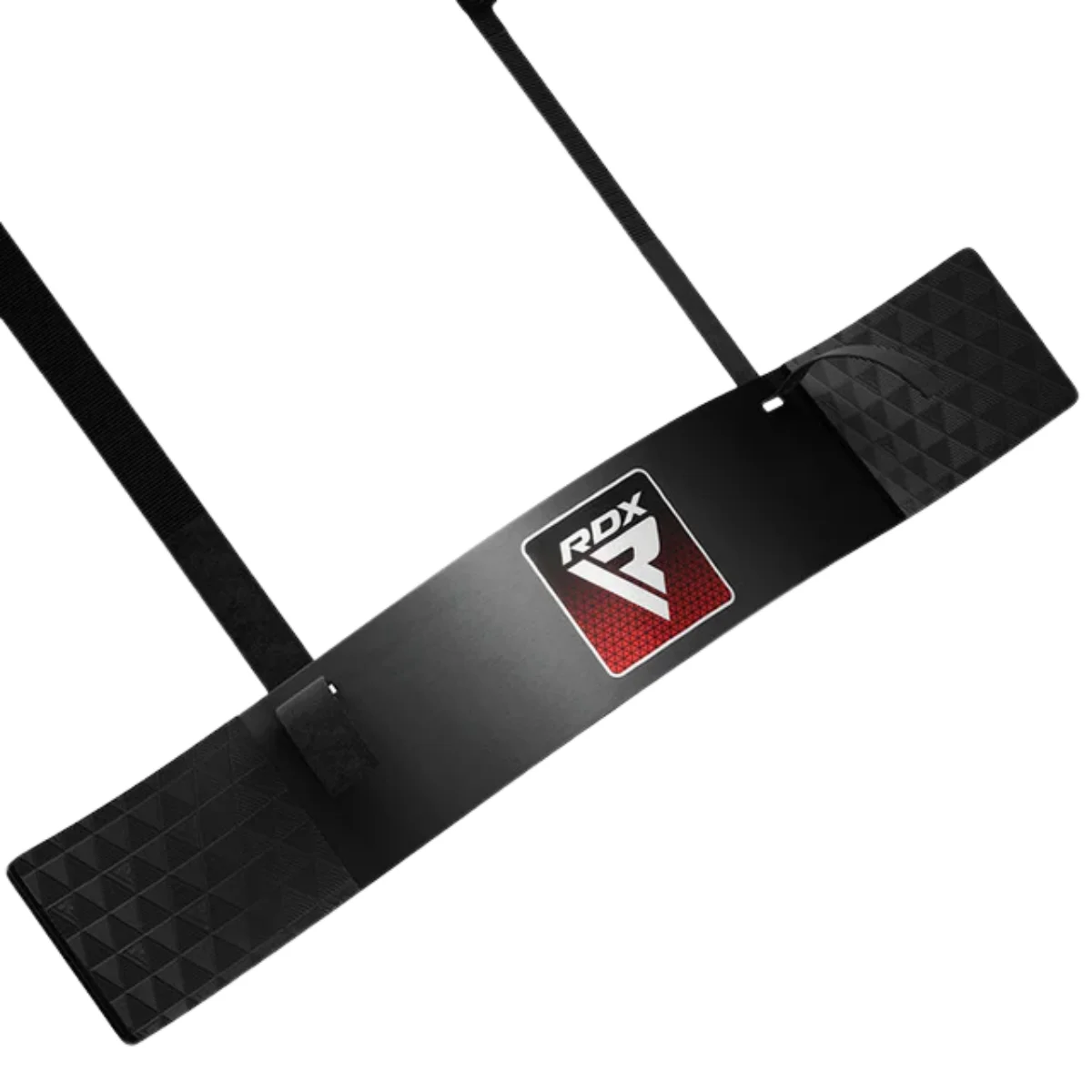 Black RDX arm blaster with strap. The RDX logo is visible. The arm rest has a diamond pattern.