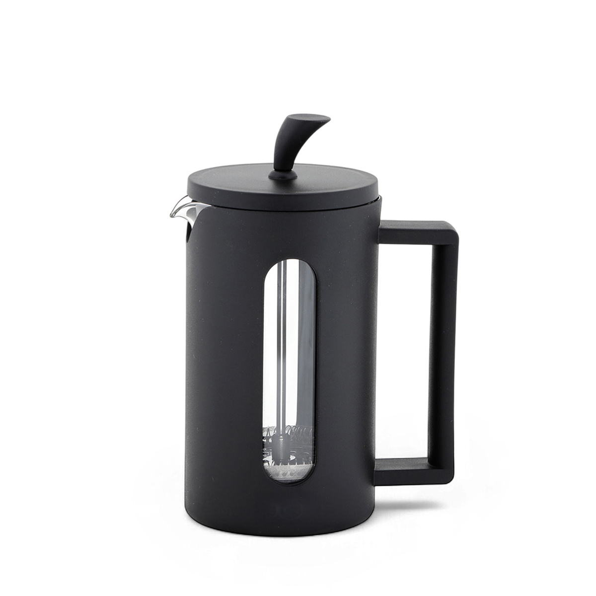 ANY MORNING 600 ml Darbeye Dayanıklı Cam 304 Paslanmaz Çelik Filtreli FF002 French Press