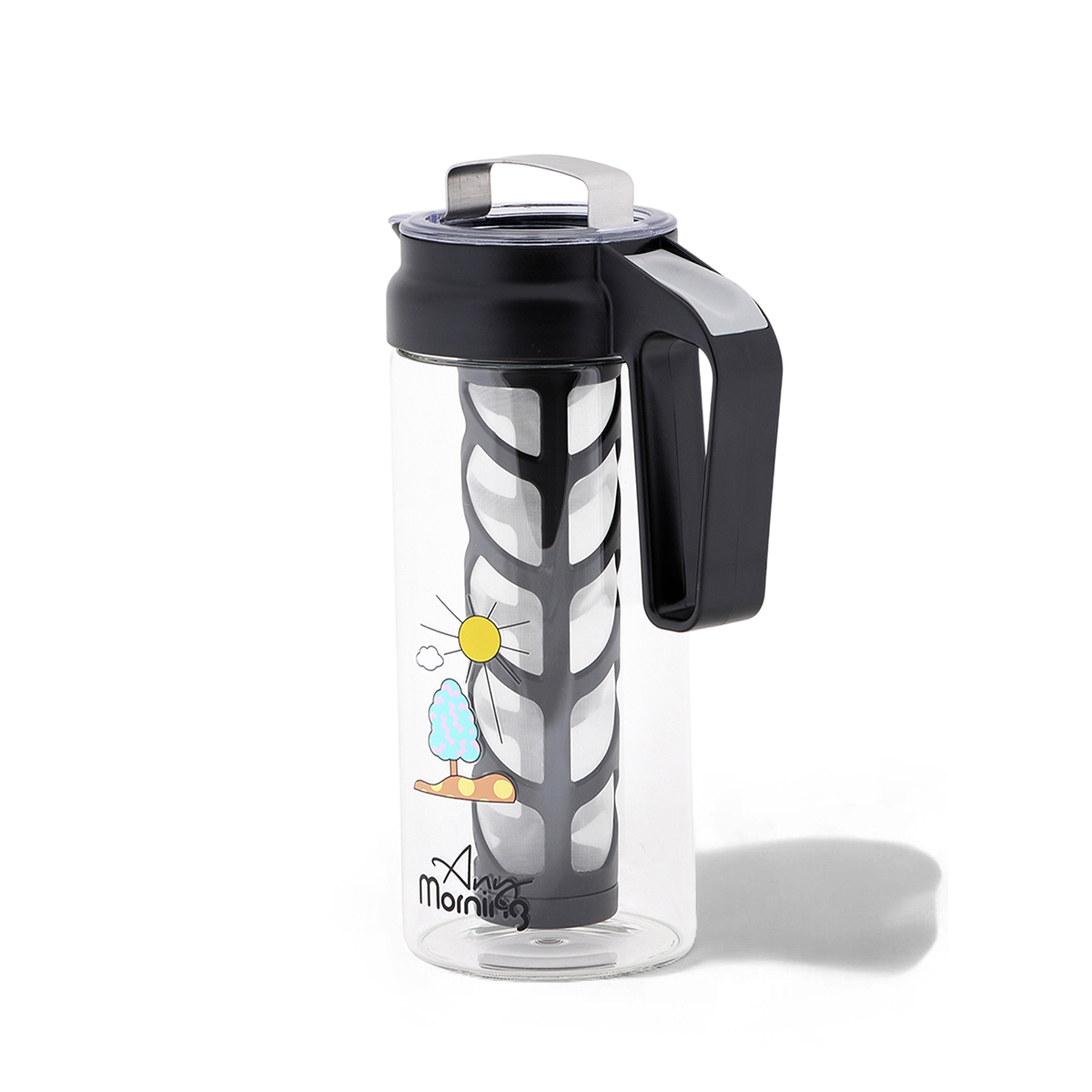 ANY MORNING 1300 ml CGJ054  Borosilikat Cam Soğuk Kahve Çay Demleme Sürahisi
