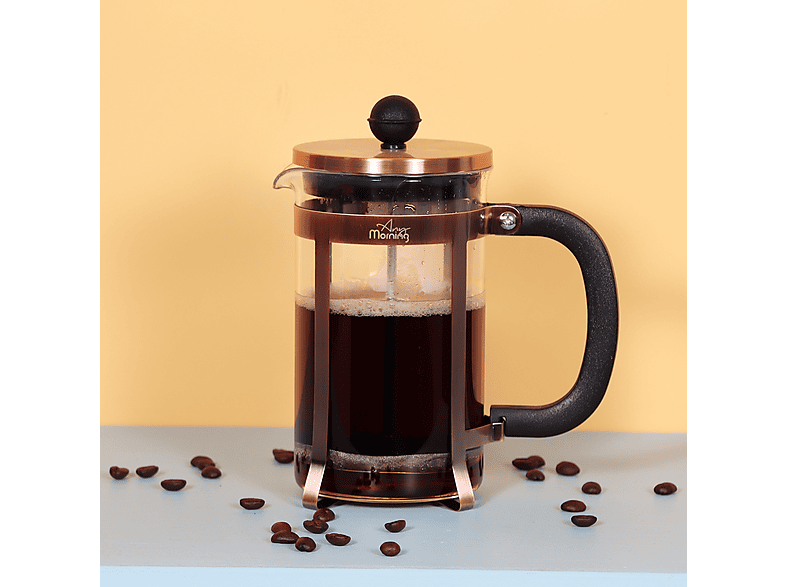 ANY MORNING 600 ml Paslanmaz Çelik Kahve ve Bitki Çayı Demleme