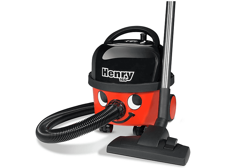 LOTUSGRILL LotusGrill Henry Compact 6 L Trommel-Vakuum Staubsauger, maximale Leistung: 620 Watt, Rot)