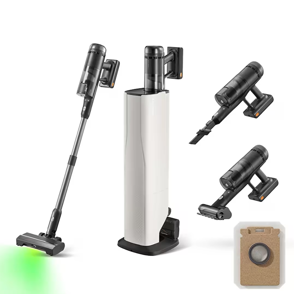 ROBOROCK H60 Hub Ultra Dikey Şarjlı Kablosuz Süpürge Beyaz
