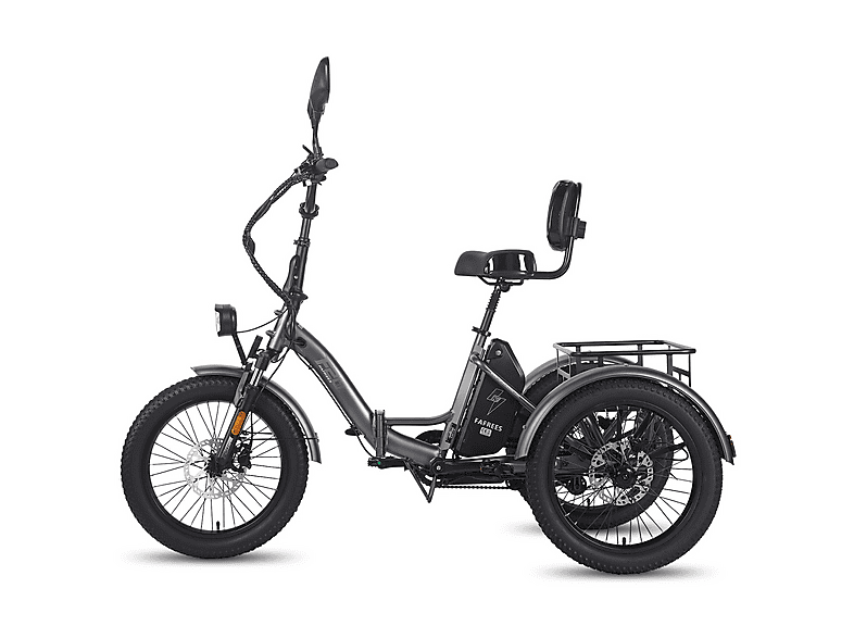 FAFREES F20 Mate Kompakt-/Faltrad (Laufradgröße: 20 Zoll, Unisex-Rad, Grau)