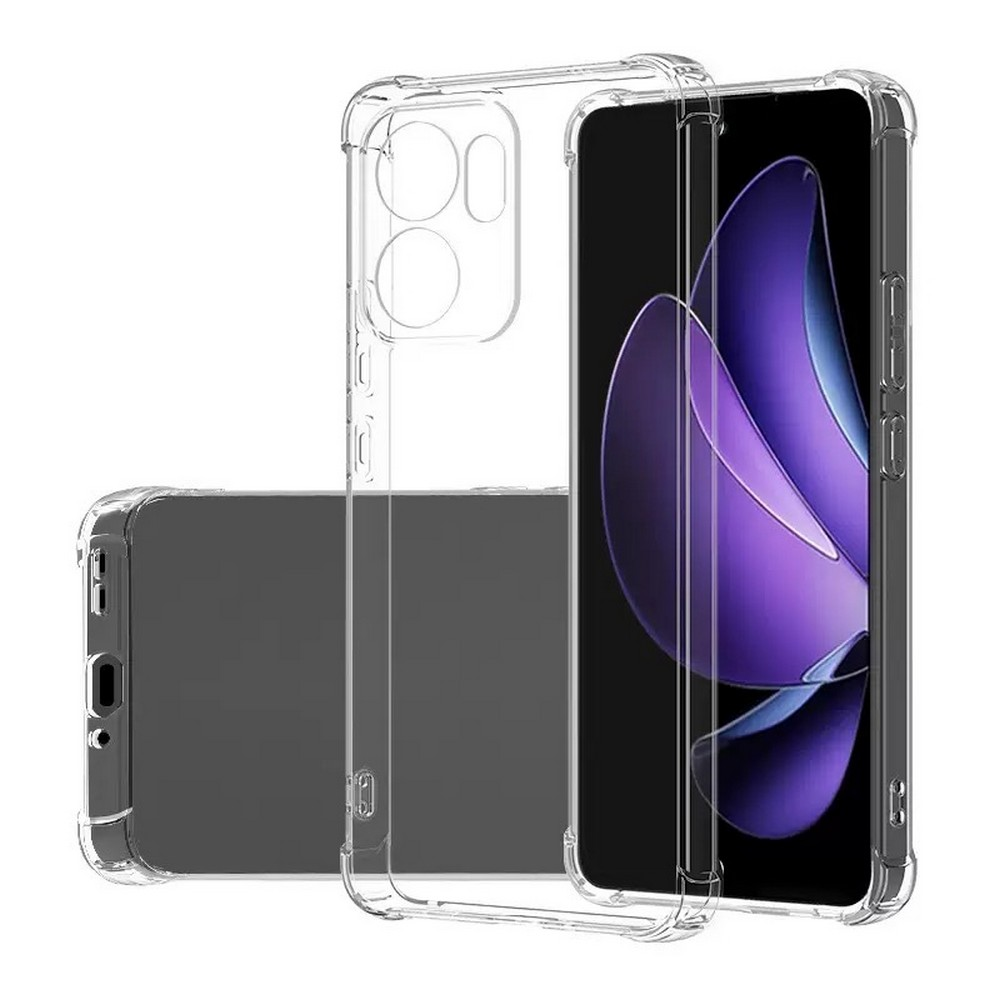 GPACK Oppo Reno 14F Uyumlu AntiShock Telefon Kılıfı Şeffaf